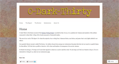 Desktop Screenshot of o-dark-thirty.org